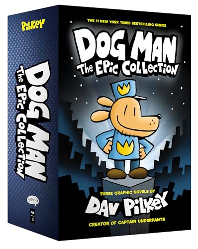 Dog Man: The Epic Collection: From the Creator of Captain Underpants (Dog Man #1-3 Box Set) - Click to Buy