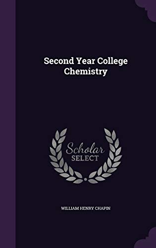 Second Year College Chemistry - Click to Buy