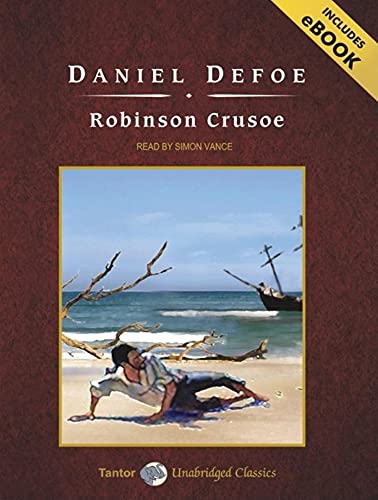 Robinson Crusoe (Tantor Unabridged Classics) - Click to Buy