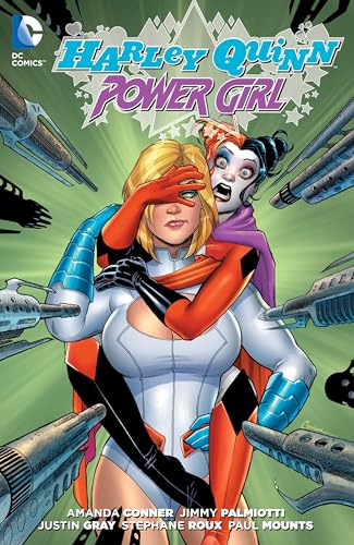 Harley Quinn and Power Girl - Click to Buy