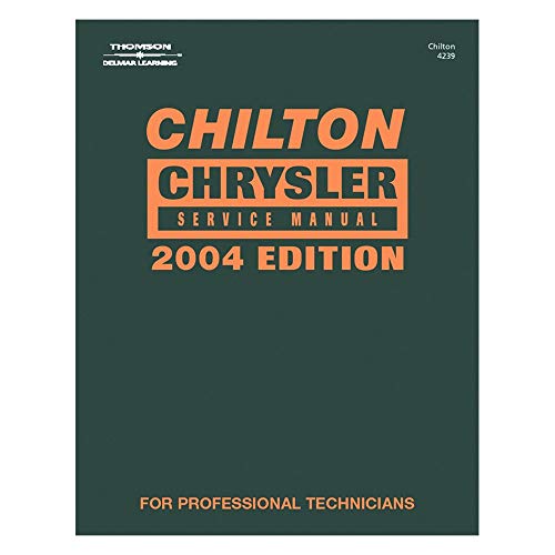 Chilton 2004 Chrysler Service Manual - Click to Buy
