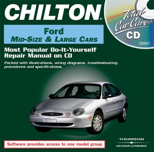 Total Car Care CD-ROM: Ford Mid-Size & Large Cars, 1983-1999 Jewel Case - Click to Buy
