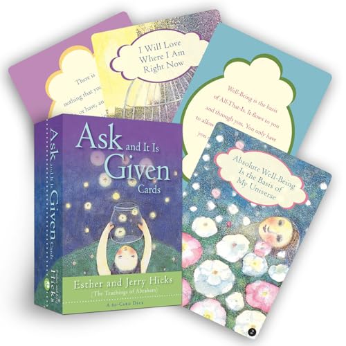 Ask And It Is Given Cards: A 60-Card Deck plus Dear Friends card - Click to Buy