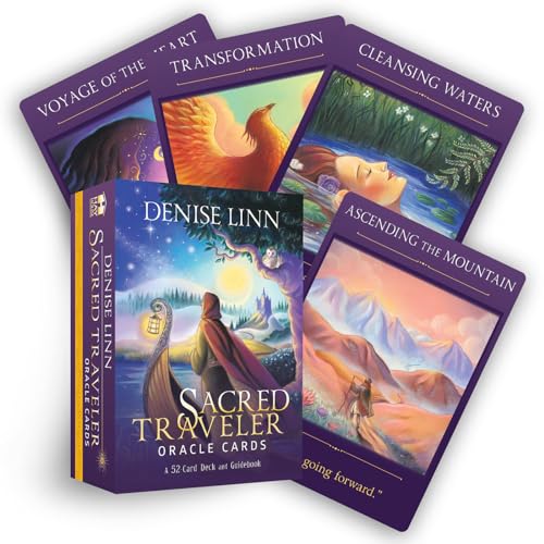 Sacred Traveler Oracle Cards: A 52-Card Deck and Guidebook - Click to Buy