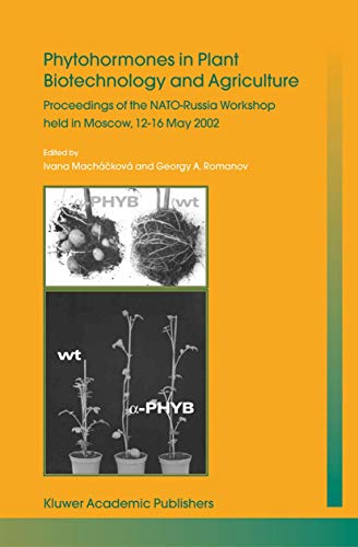 Phytohormones in Plant Biotechnology and Agriculture: Proceedings of the NATO-Russia Workshop held in Moscow, 12–16 May 2002 - Click to Buy