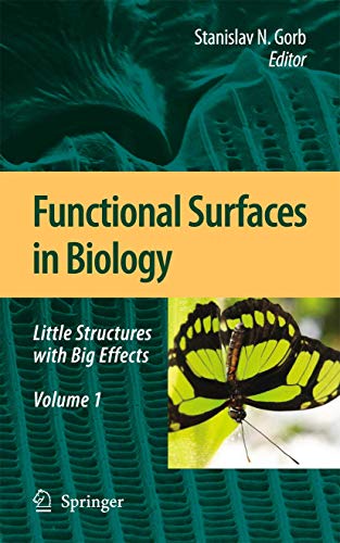 Functional Surfaces in Biology: Little Structures with Big Effects Volume 1 - Click to Buy