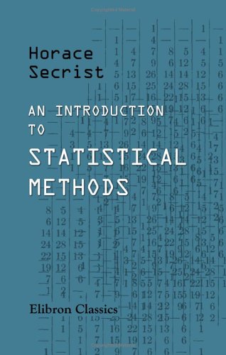 An Introduction to Statistical Methods - Click to Buy