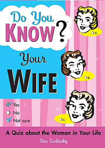 Do You Know Your Wife?: Spice Up Date Night with a Fun Quiz about the Woman in Your Life (Funny Anniversary Gift for Husband, Wedding Gift) - Click to Buy