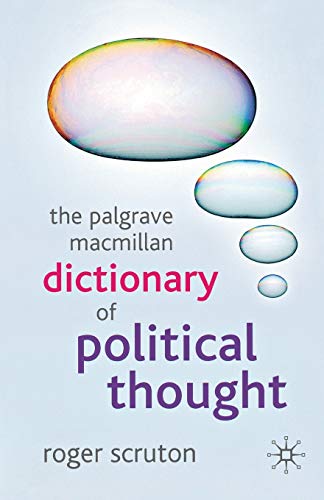 The Palgrave Macmillan Dictionary of Political Thought - Click to Buy