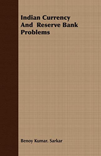 Indian Currency And Reserve Bank Problems - Click to Buy