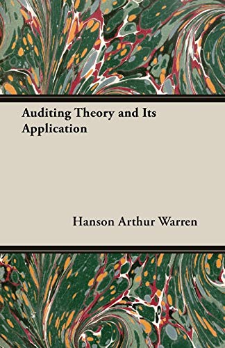 Auditing Theory And Its Application - Click to Buy