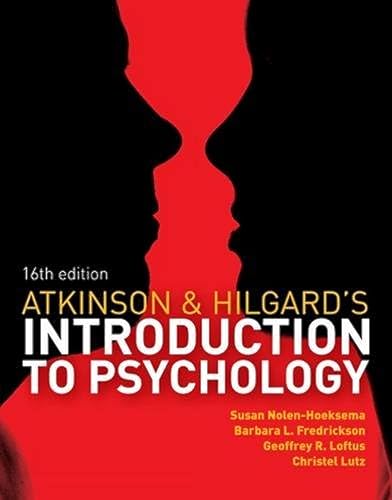 Atkinson and Hilgard's Introduction to Psychology - Click to Buy