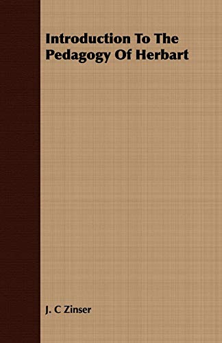 Introduction To The Pedagogy Of Herbart - Click to Buy