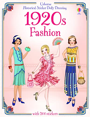 Sticker Dolly Dressing Historical 1920s Clothes And Fashion - Click to Buy