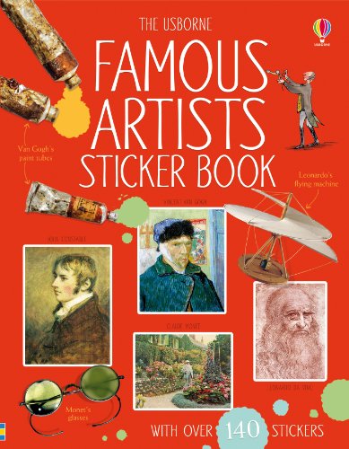 Famous Artists Sticker Book - Click to Buy