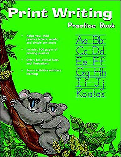 Print Writing Practice Book (Flash Kids Harcourt Family Learning) - Click to Buy