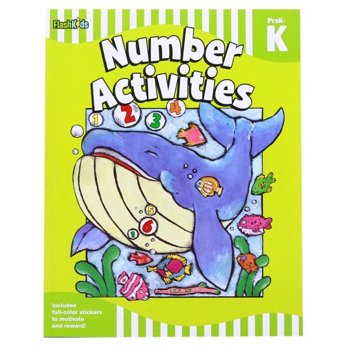 Number Activities: Grade Pre-K-K (Flash Skills) - Click to Buy