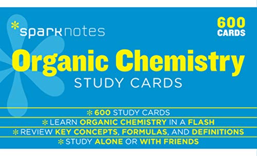 Organic Chemistry SparkNotes Study Cards (Volume 15) - Click to Buy