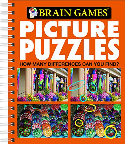 Brain Games - Picture Puzzles #5: How Many Differences Can You Find? (Volume 5) - Click to Buy