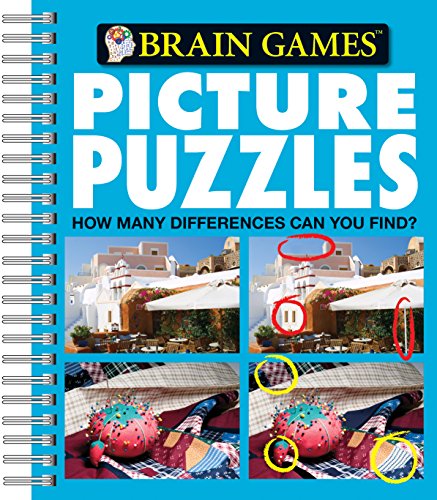 Brain Games - Picture Puzzles #4: How Many Differences Can You Find? (Volume 4) - Click to Buy