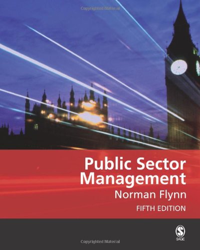 Public Sector Management - Click to Buy