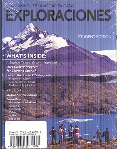 Exploraciones, with iLrn(TM) Heinle Learning Center Printed Access Card + m. CD-ROM - Click to Buy