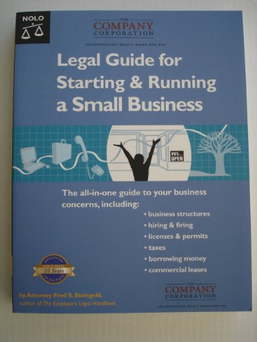 Legal Guide for Starting & Running a Small Business - Click to Buy