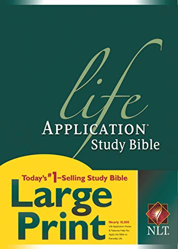 NLT Life Application Study Bible, Second Edition, Large Print (Red Letter, Hardcover) - Click to Buy