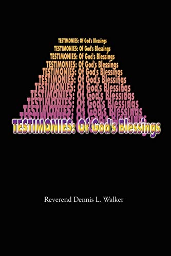 Testimonies: Of God's Blessings - Click to Buy