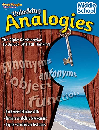 Unlocking Analogies Reproducible Middle School - Click to Buy