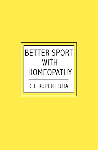 Better Sport with Homeopathy - Click to Buy