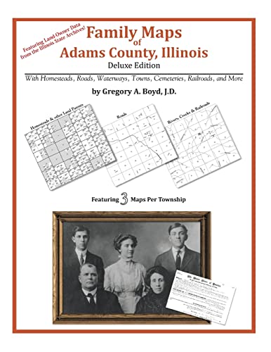 Family Maps of Adams County, Illinois - Click to Buy