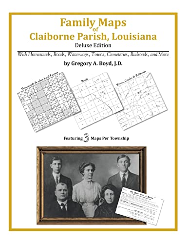 Family Maps of Claiborne Parish, Louisiana - Click to Buy