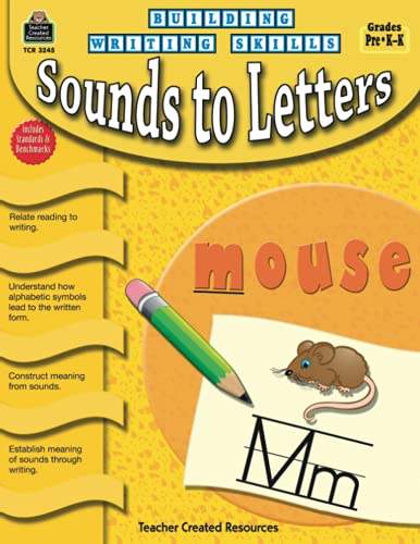Building Writing Skills: Sounds to Letters: Sounds to Letters - Click to Buy