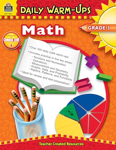 Daily Warm-Ups: Math, Grade 3: Math, Grade 3 - Click to Buy