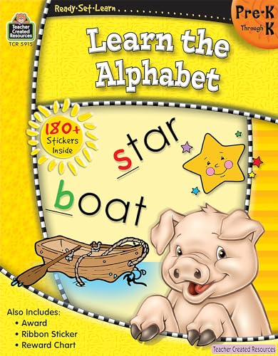 Ready-Set-Learn: Learn the Alphabet Prek-K - Click to Buy