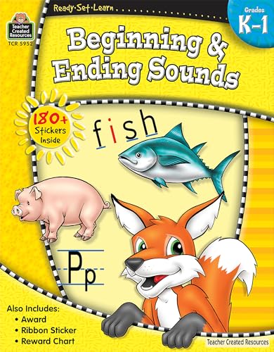 Beginning and Ending Sounds, Grades K - 1 - Click to Buy