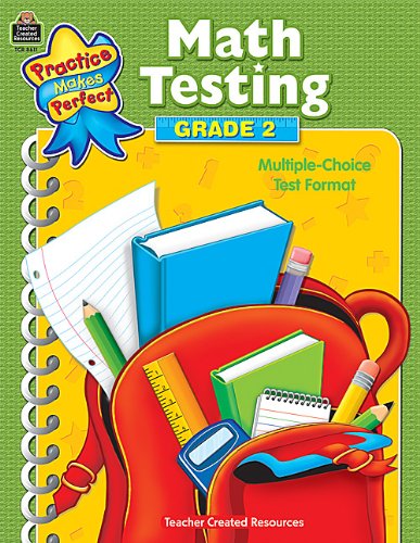 Math Testing, Grade 2 (Practice Makes Perfect)