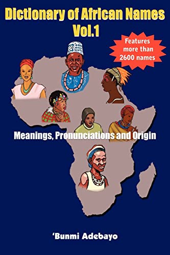 Dictionary of African Names Vol.1 - Click to Buy