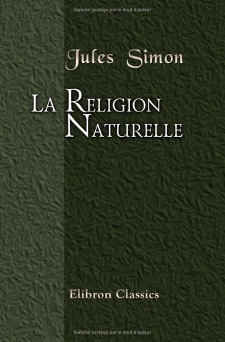 La religion naturelle (French Edition) - Click to Buy