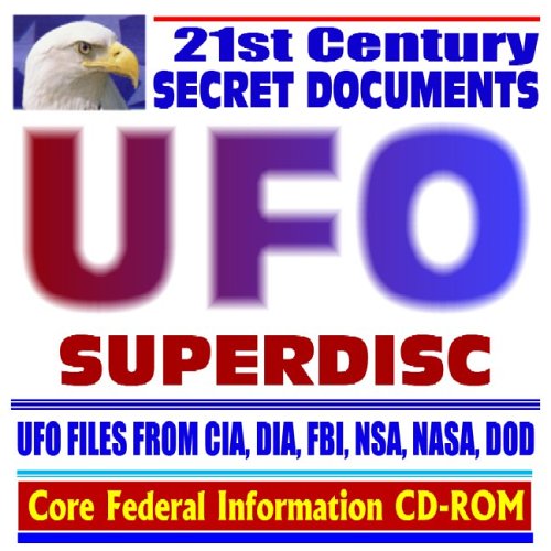 21st Century Secret Documents: UFO Superdisc: Aliens, Extraterrestrials, Flying Saucers, Roswell Incident, UFO Files from CIA, DIA, FBI, NSA, NASA, DOD (CD-ROM) - Click to Buy