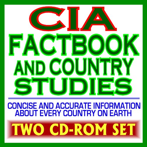 CIA World Factbook plus Library of Congress Country Studies - Updated Official Guide to the World, with Authoritative Country Profiles and Data (Two CD-ROM Set) - Click to Buy