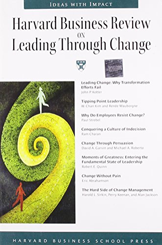 Harvard Business Review on Leading through Change - Click to Buy