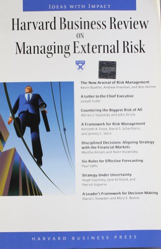 Harvard Business Review on Managing External Risk