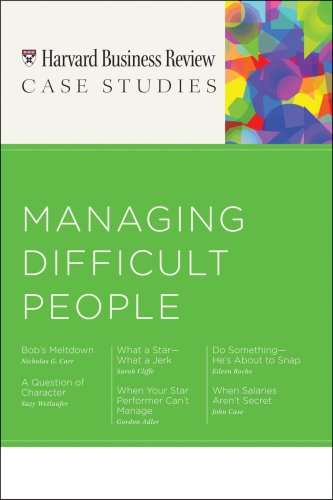 HBR Case Studies: Managing Difficult People (Harvard Business Review Case Studies) - Click to Buy