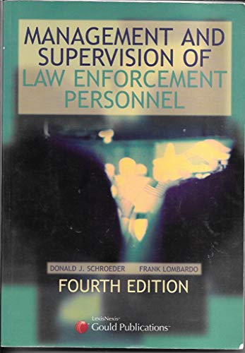 Management and Supervision of Law Enforcement Personnel - Click to Buy