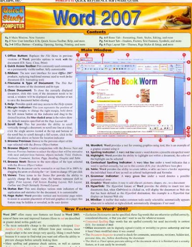 Word 2007 (Quick Study Computer) - Click to Buy