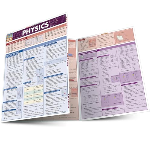Physics: Laminated QuickStudy Reference Guide (Qucik Study Academic) - Click to Buy