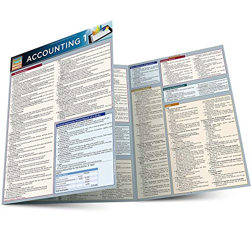 Accounting 1: QuickStudy Laminated Reference Guide - Click to Buy