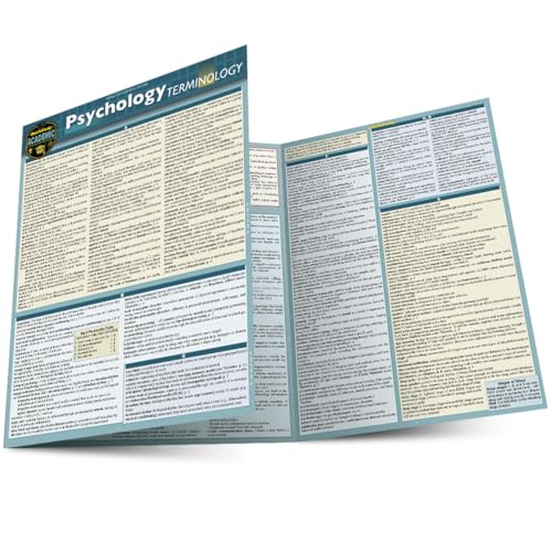 Psychology Terminology: a QuickStudy Laminated Reference Guide (QuickStudy Academic) - Click to Buy